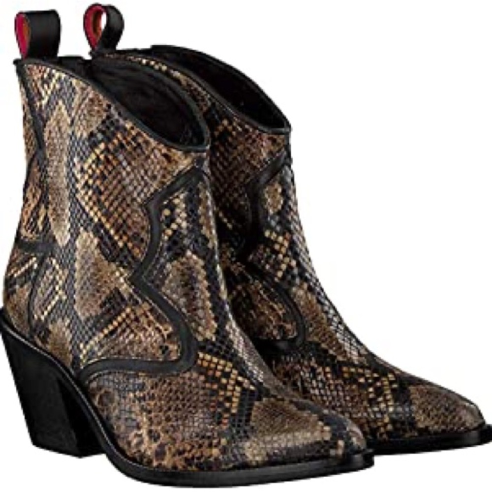 Scotch & Soda Abbey Snakeskin Boots
